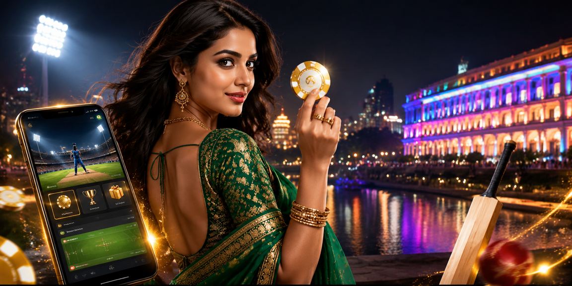 Colorful slot machine reels in Indian online casino environment